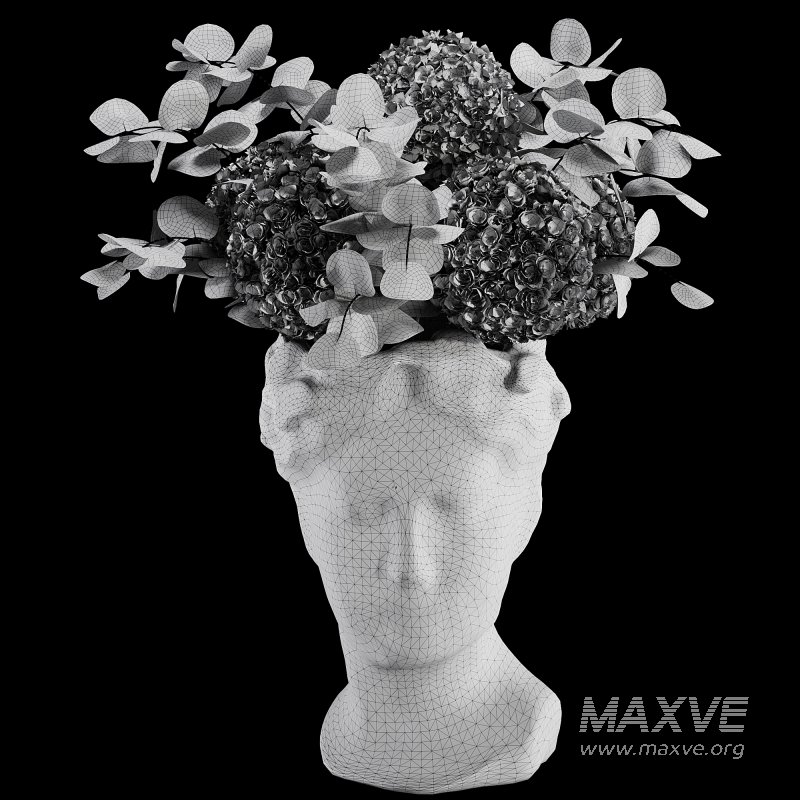 Face Vase Decoration - Image 3