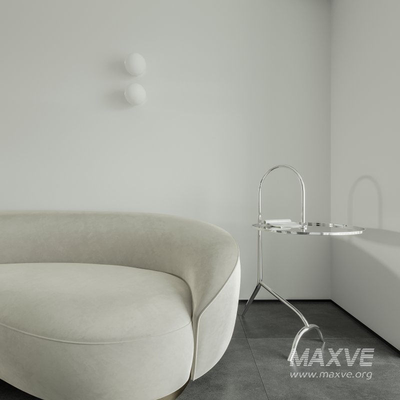 Modern living room and dining room interior scene - Image 4