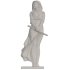 Antique Elegant Woman Sculpture with Flute - Thumbnail 1