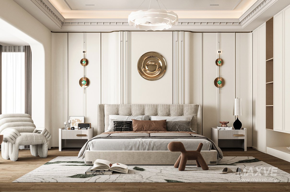 Modern bedroom - Image 1