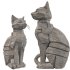 Rocky Cat Statue - Thumbnail 4