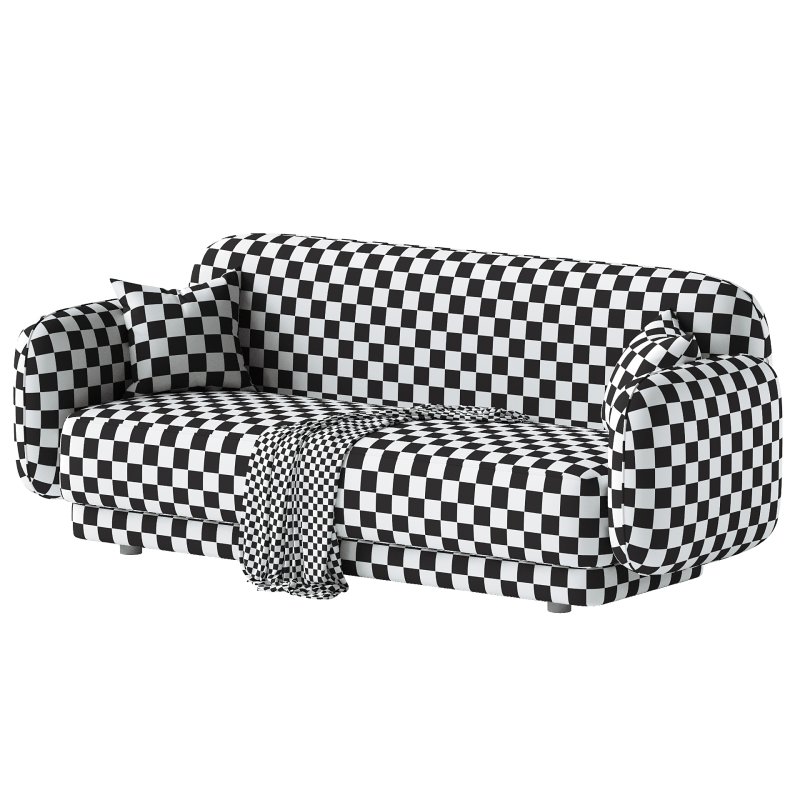 Kandor Textured Velvet Sofa - Image 7