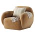 Hazel Beige Lounge Chair - Thumbnail 6