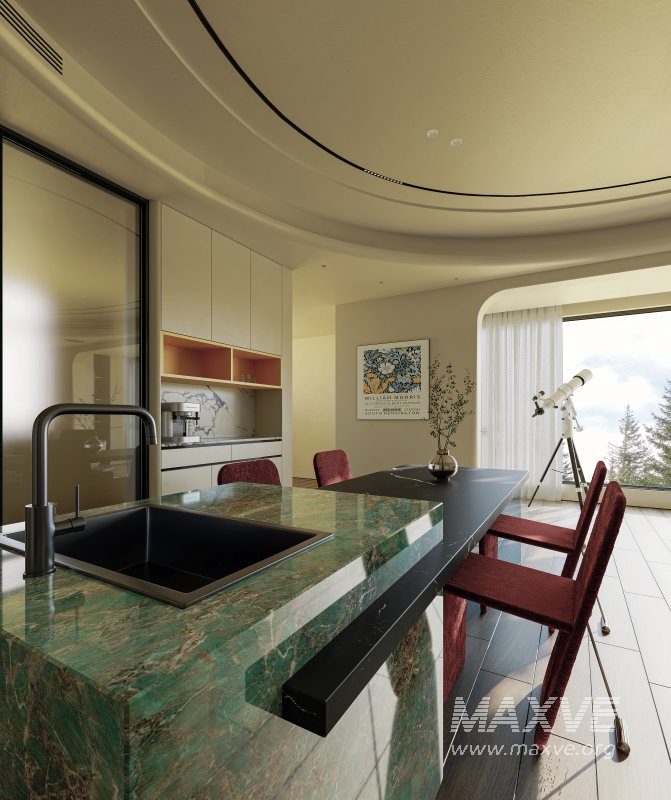 Modern living and dining room - Image 4