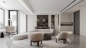 Modern living room and dining room interior scene - Thumbnail 4