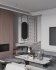 Modern living room and dining room interior scene - Thumbnail 6