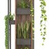Metal and Wood Plant Stand - Thumbnail 8