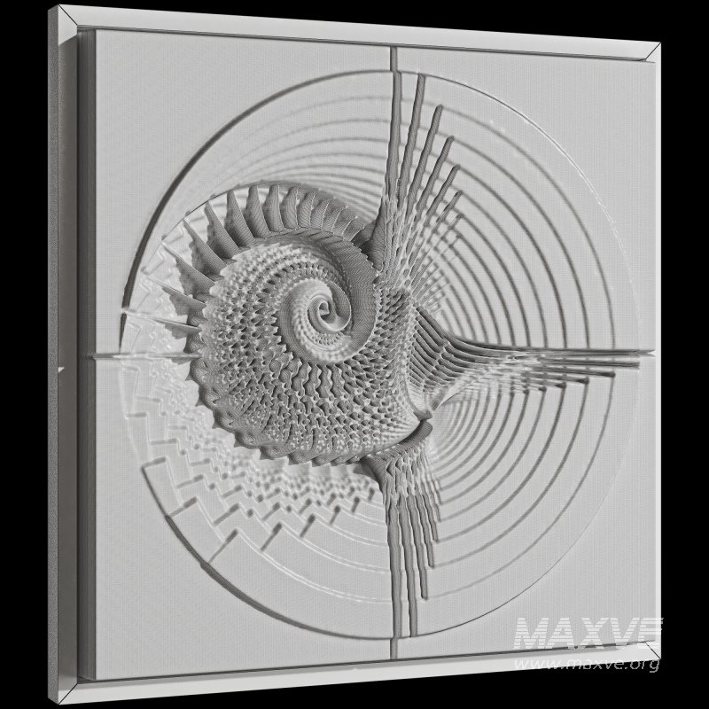 Wall Art Plaster Bas Relief - Image 6