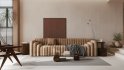 Modern living room and dining room interior scene - Thumbnail 4