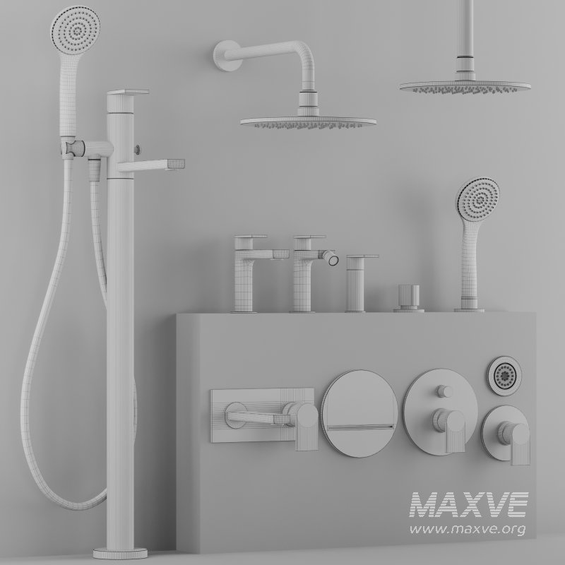 Gessi Manzoni bathroom faucet collection set 2 - Image 2
