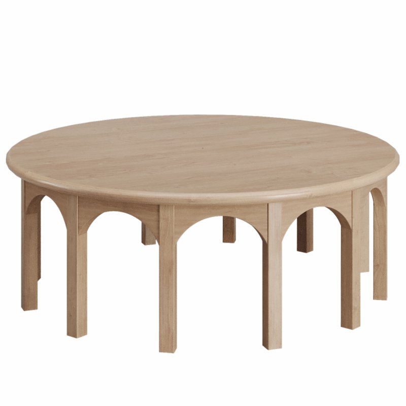 Wabi-sabi minimalist coffee table - Image 5