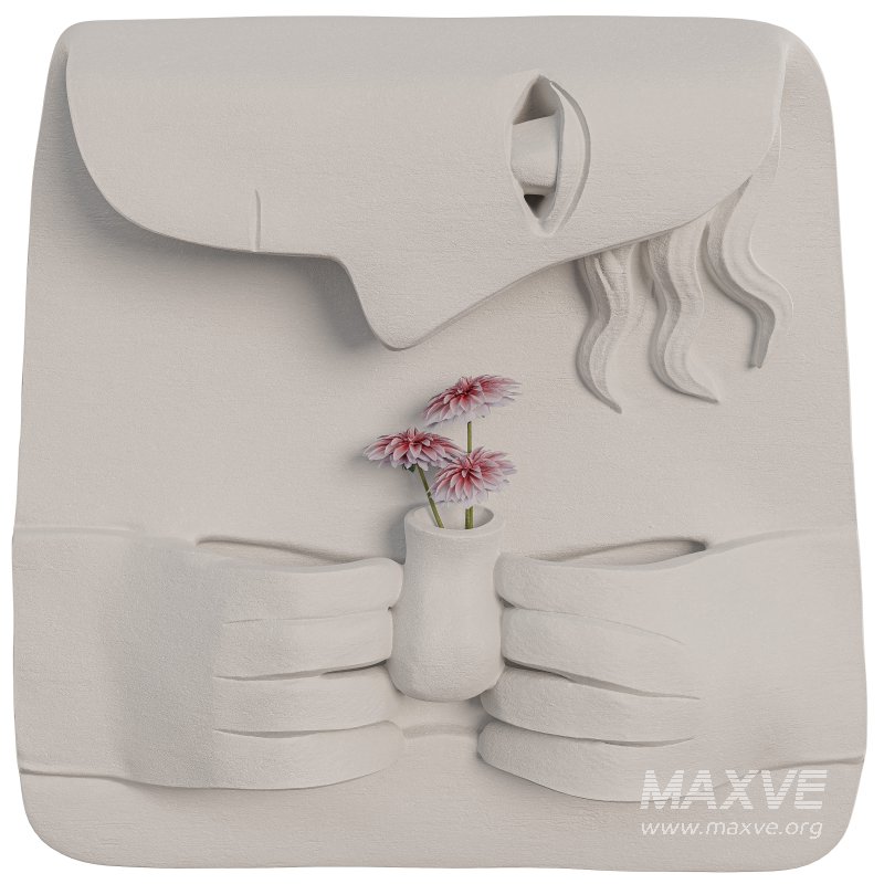 Wall Mounted Abstract Sculpture - Image 5