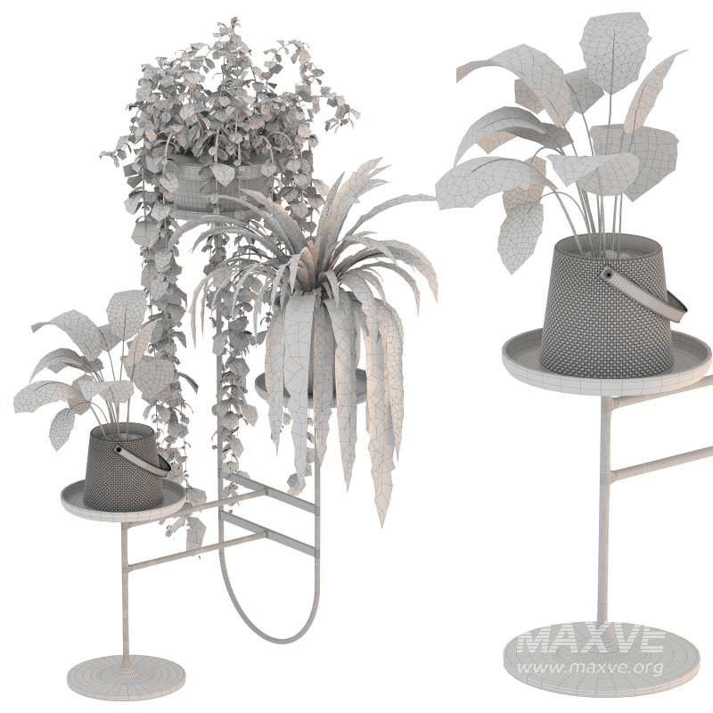 Metal Standing Plant - Image 4