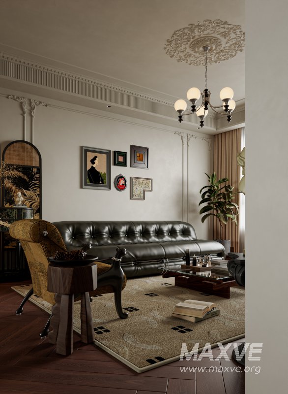 Medieval living and dining room - Image 4