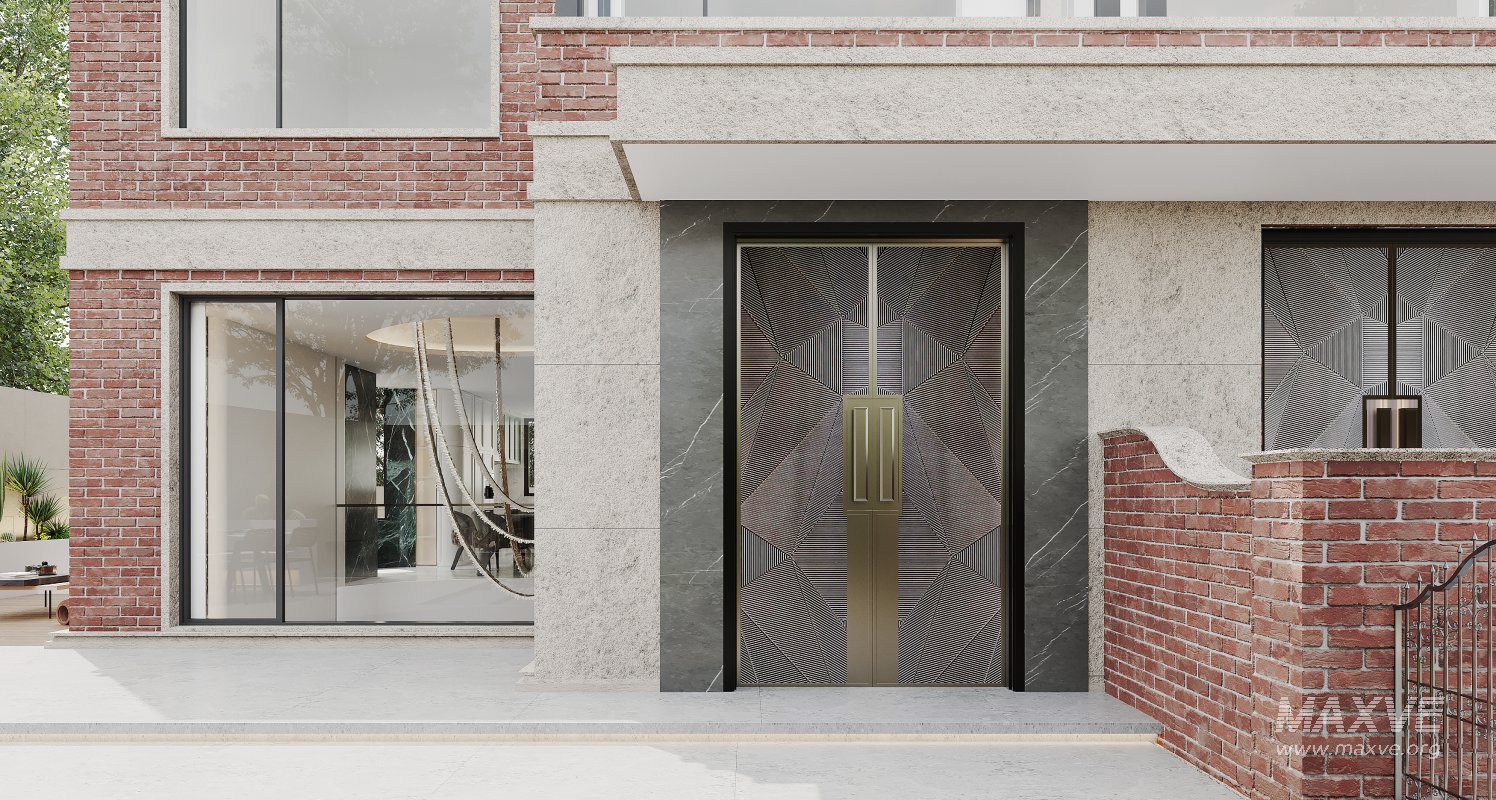 Luxury villa interior and courtyard - Image 13