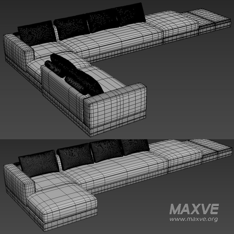 Saphir Modular Combination modular Sofa By Capitalcollection03 - Image 2