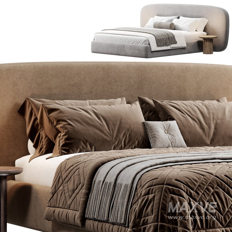 Soft bed Molina by Oneandhome - Image 5