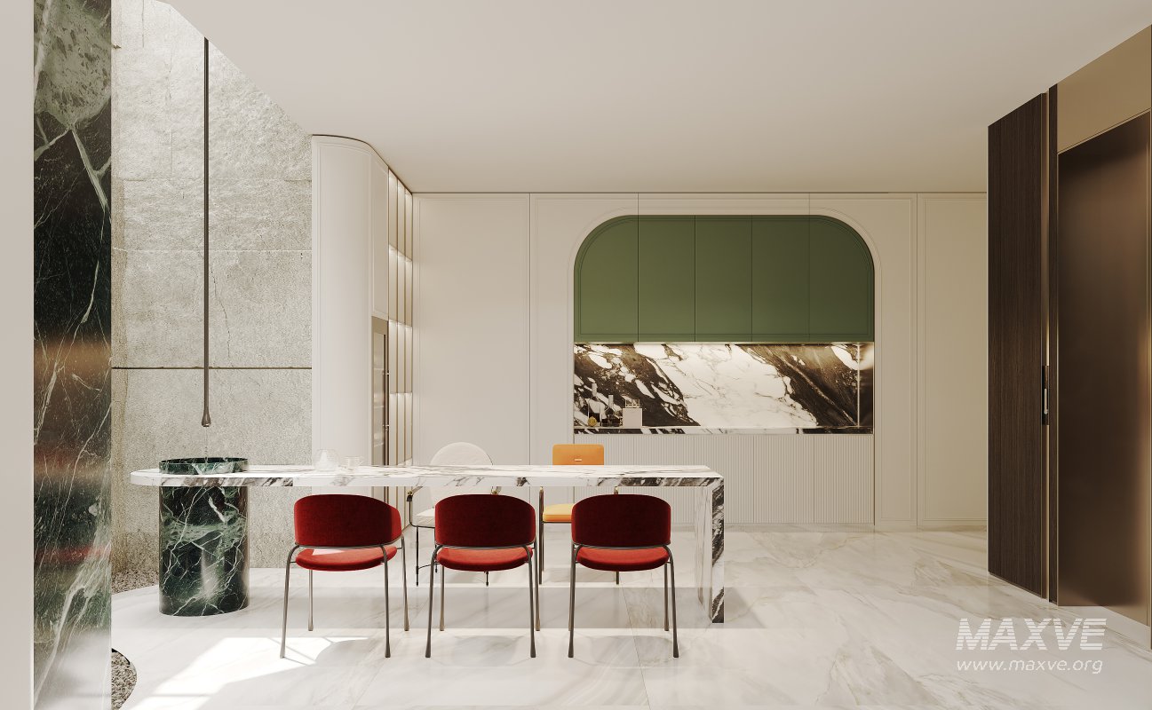 Luxury villa interior and courtyard - Image 6