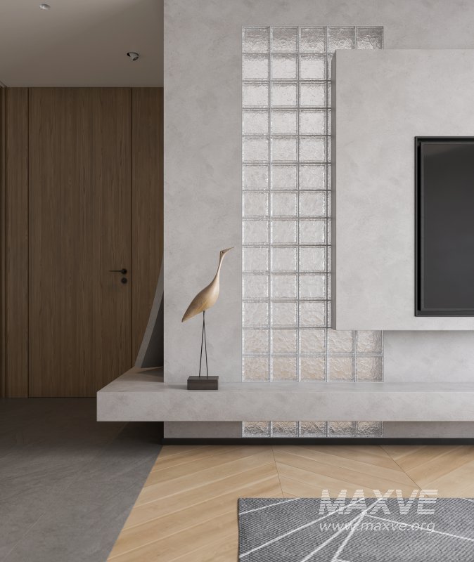 Modern living room and dining room interior scene - Image 10