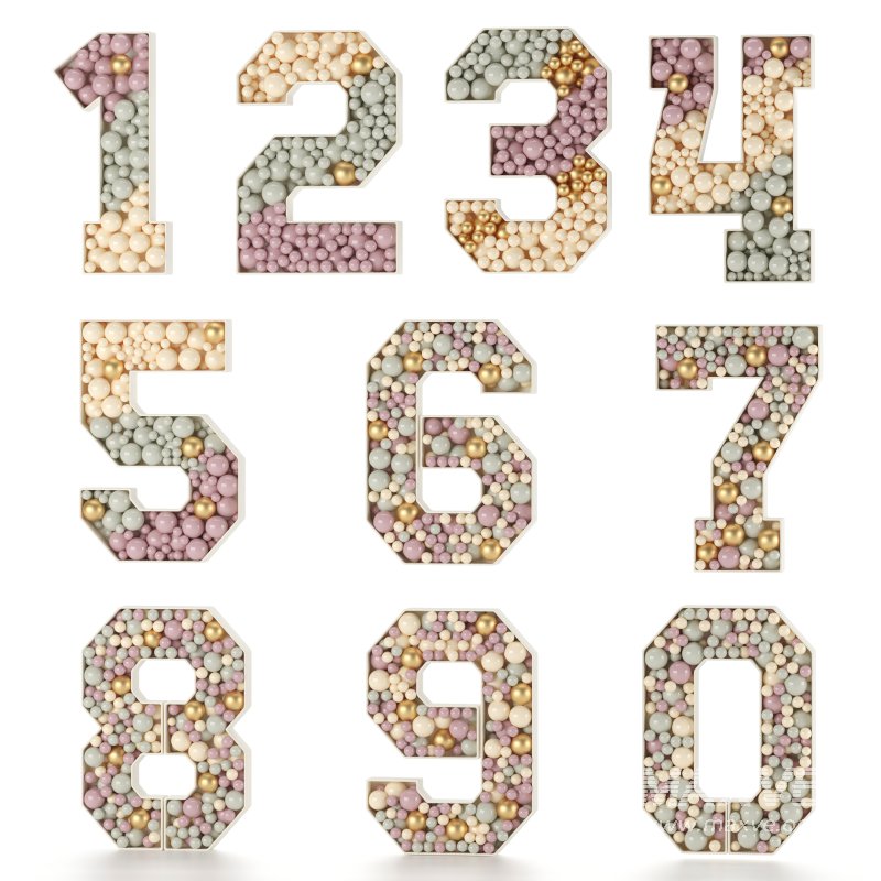 balloon in number for birthday - Image 10