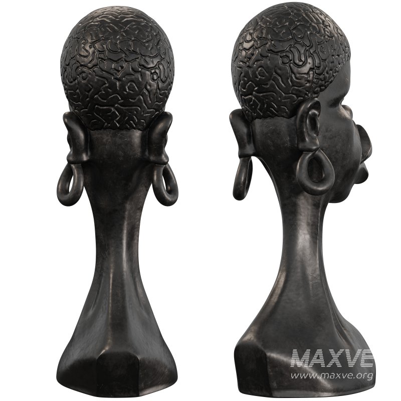 Black Woman Statue - Image 3