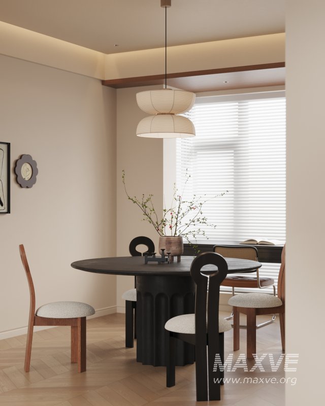 Eclectic medieval living and dining room - Image 2