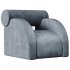 Fabric Armchair with Armrests By Paolonesi - Thumbnail 1