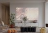 Modern living room and dining room interior scene - Thumbnail 5