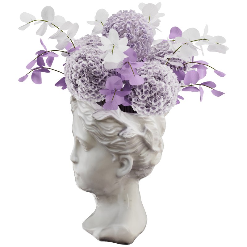 Face Vase Decoration - Image 2