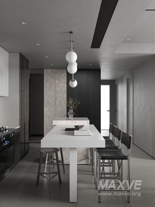 living room dining room kitchen - Image 3