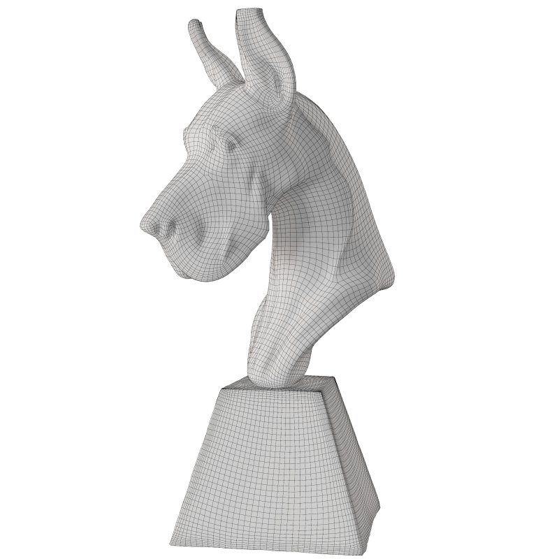 Wooden Dog Head Sculpt - Image 5