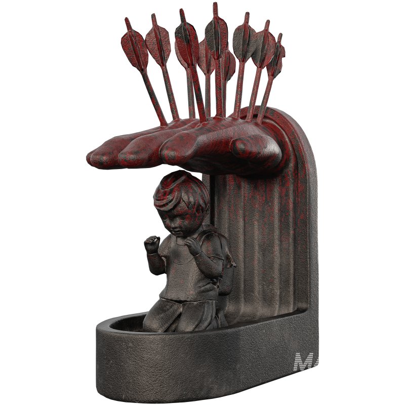 Prayer Boyl Statue - Image 3