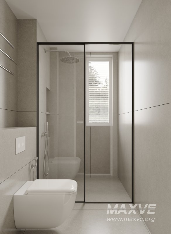 Modern living room and dining room interior scene - Image 7