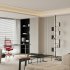 Modern living room and dining room interior scene - Thumbnail 4