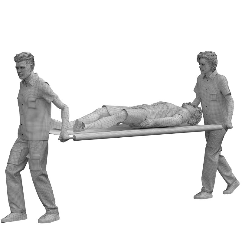Emergency with Stretcher - Image 3