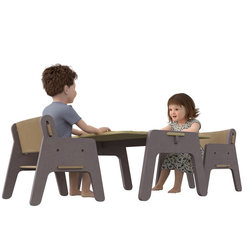 kids playing on the tabel - Image 4