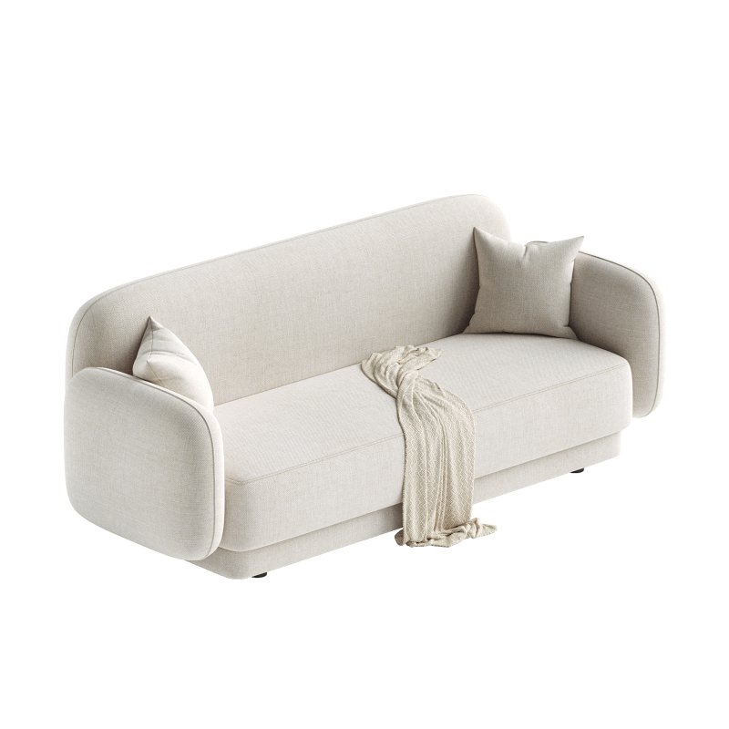 Kandor Textured Velvet Sofa - Image 6