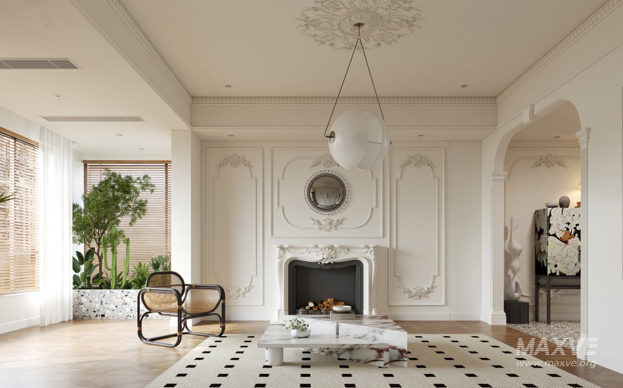 Eclectic living and dining room interior - Image 3