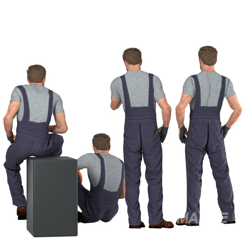 Mechanic Industrial Man Worker - Image 2