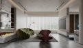 Modern living room and dining room interior scene - Thumbnail 6