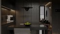 Modern living room and dining room interior scene - Thumbnail 3