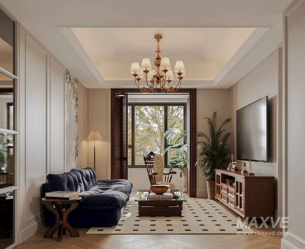 Luxurious living room and dining room bedroom - Image 7