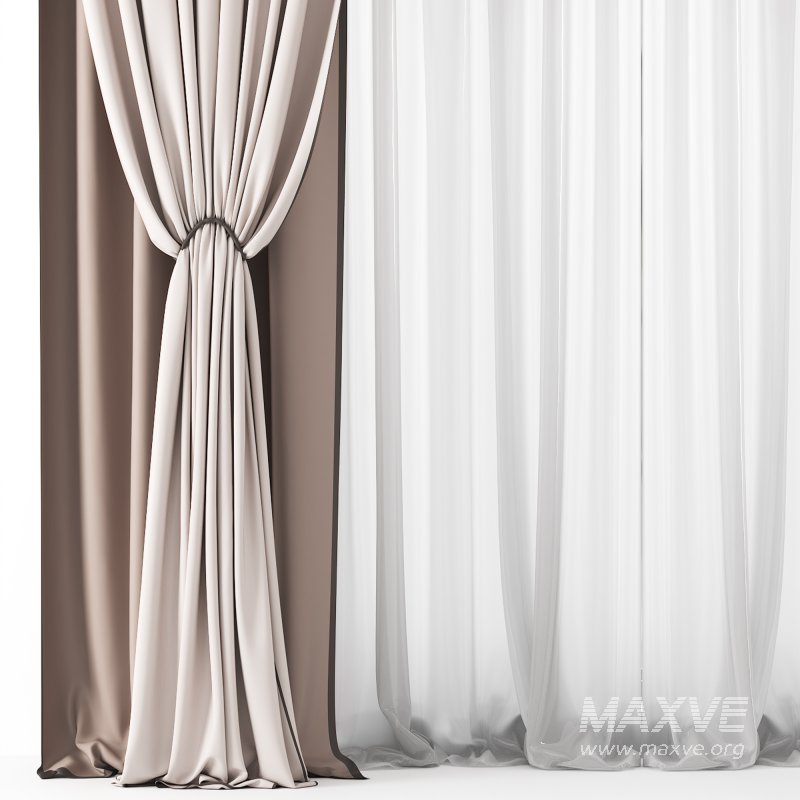 Silk and Cotton Curtain Set 80 - Image 5