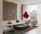 Modern living room and dining room interior scene - Thumbnail 4