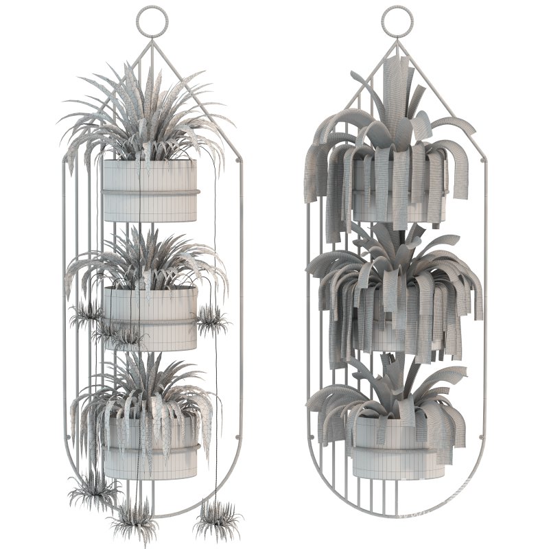 Metal Plant Set 04 - Image 2