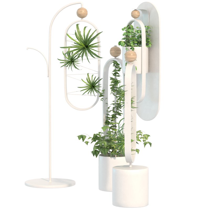 Planters with Moveable Magnetic Pots - Image 1