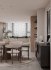 Modern living room and dining room interior scene - Thumbnail 3