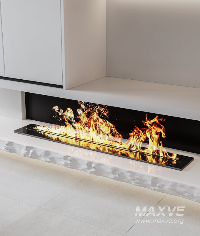 Modern living room and dining room interior scene - Image 4