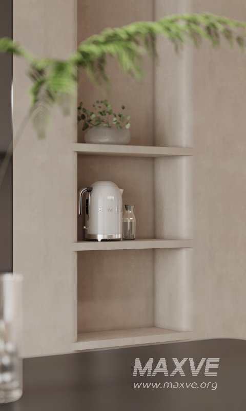 Modern living room and dining room interior scene - Image 7