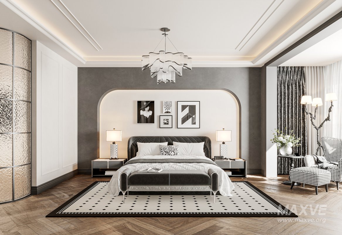 Modern bedroom - Image 1